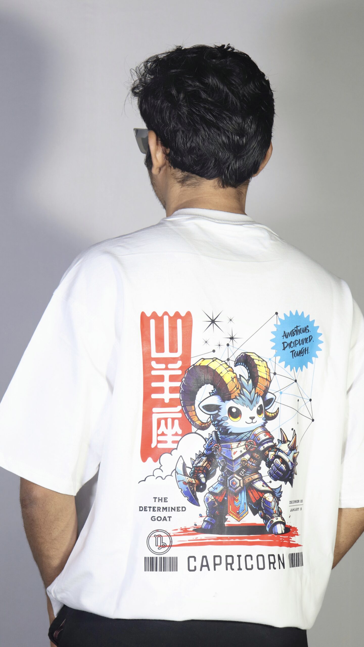 Capricorn – White T-Shirt