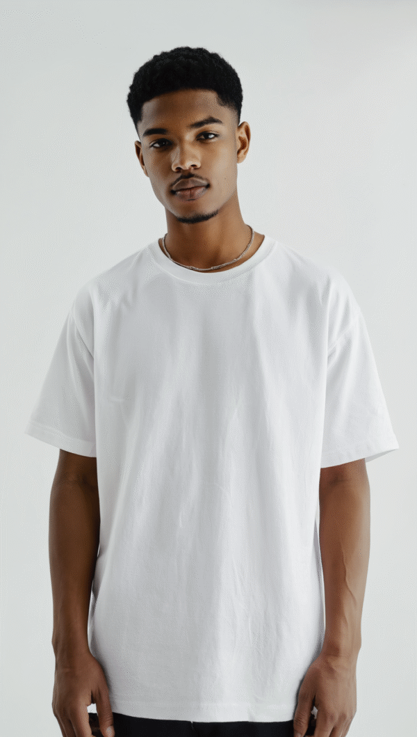 🤍 White Oversized T-Shirt – Clean, Fresh & Forever Iconic – rawedges.in